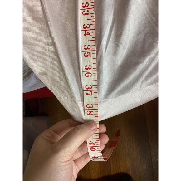 Vanity Fair Women Vntg Satin/lace Nightgown Sm EUC light pink Modest intimates - Picture 6 of 8